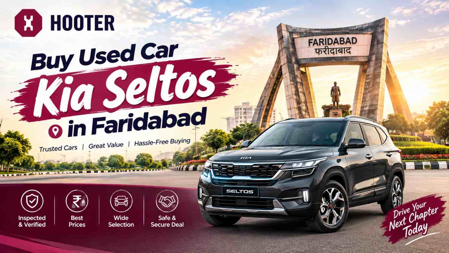Buy Used Car Kia Seltos in Faridabad