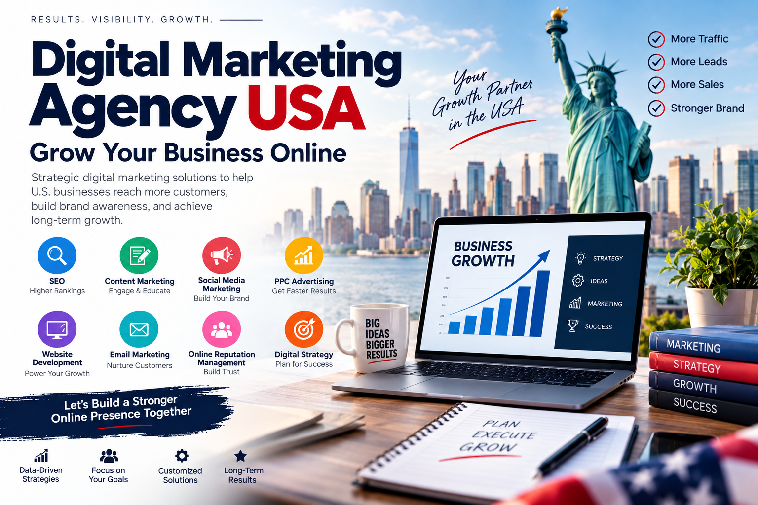 Digital Marketing Agency USA: Grow Your Business Online