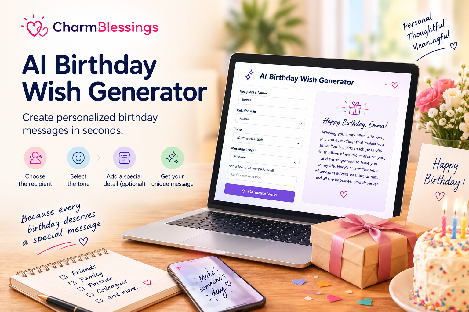 ai birthday wish generator