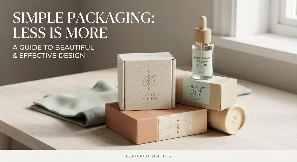 How Can Simple Packaging Styles Look More Beautiful?