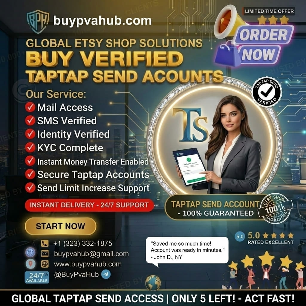 Buy Taptap Send Account From BuyPvahub.com | Instant Delivery & Verified IDs