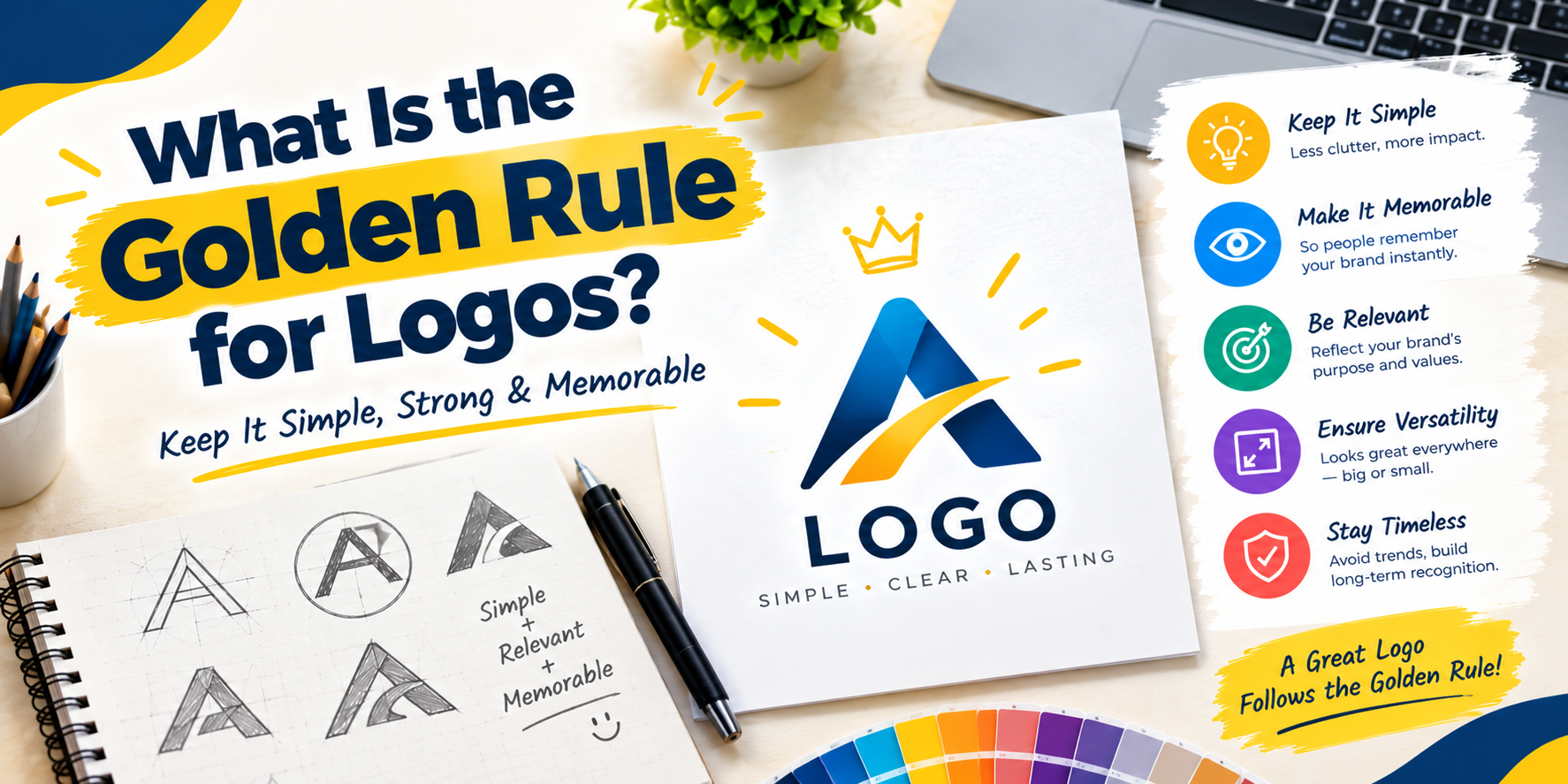 What Is the Golden Rule for Logos?
