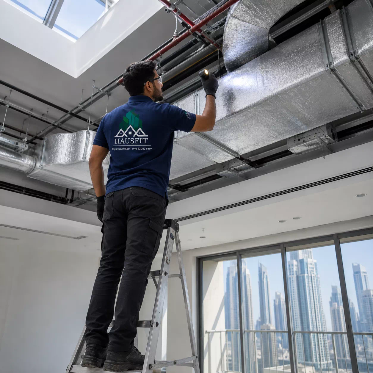 AC duct cleaning for apartments in Green Community East