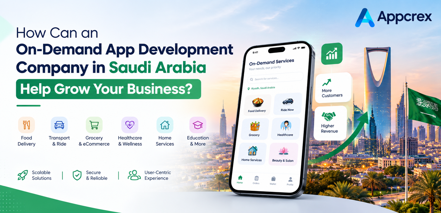 How Can an On-Demand App Development Company in Saudi Arabia Help Grow Your Business?