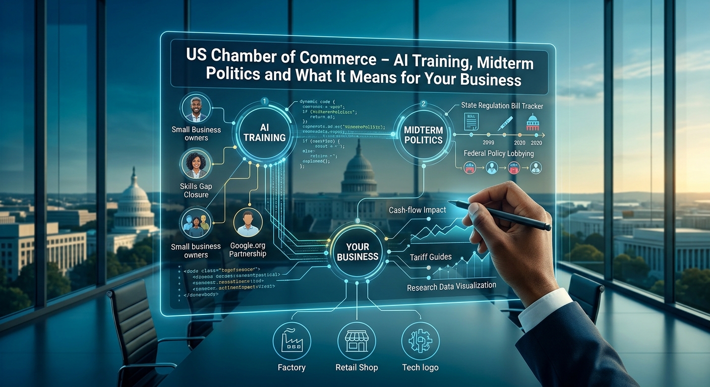US Chamber of Commerce - AI Training, Midterm Politics and What It Means for Your Business