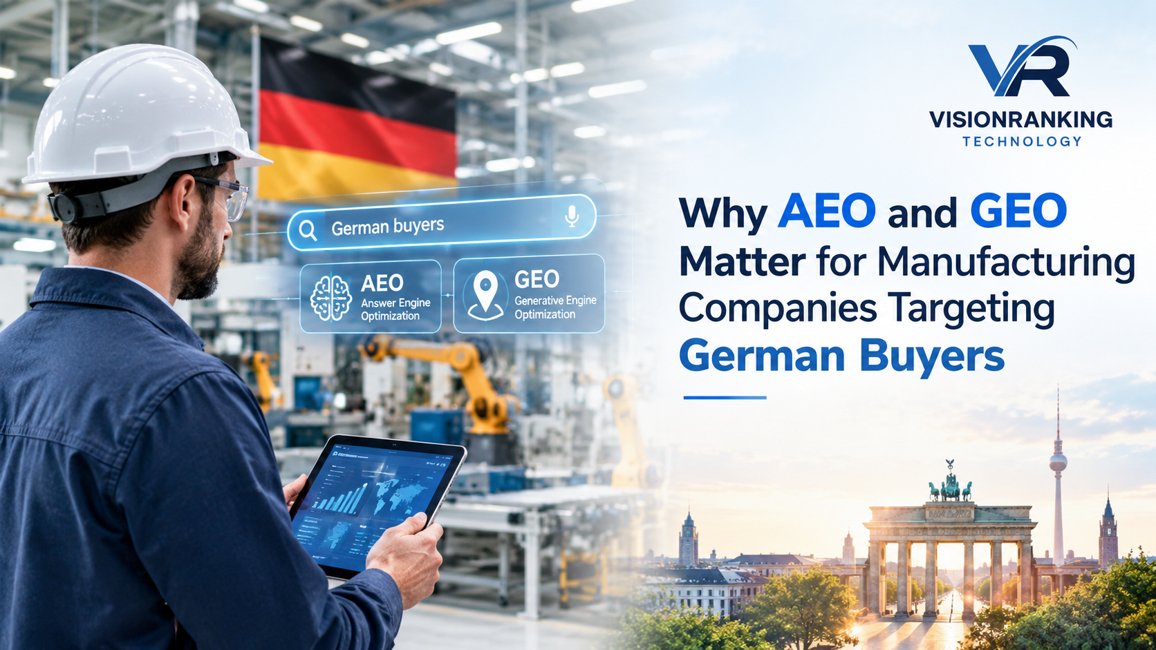 Why AEO and GEO Matter for Manufacturing Companies Targeting German Buyers
