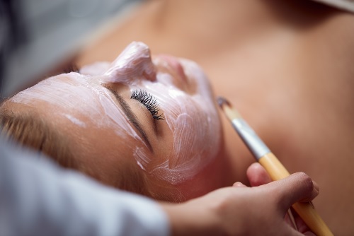 cosmetic facial treatment